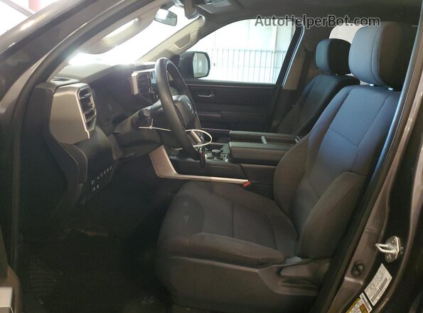 5TFLA5ECXPX016282 2023 TOYOTA TUNDRA Gray Вид салону спереду