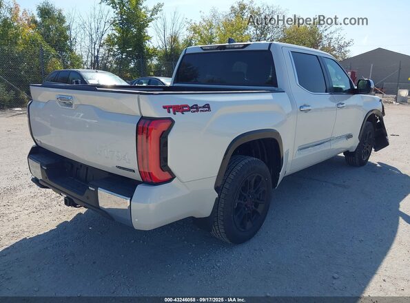 5TFMC5DB3SX095620 2025 TOYOTA TUNDRA HYBRID White Trasero derecho