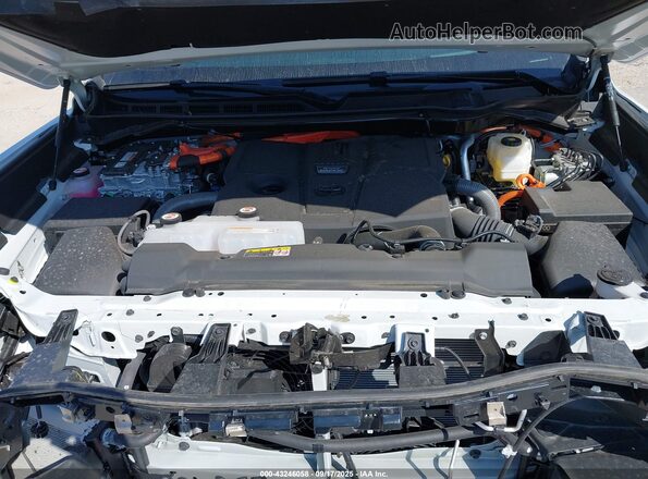 5TFMC5DB3SX095620 2025 TOYOTA TUNDRA HYBRID White Vista trasera