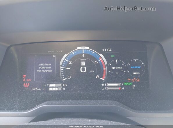 5TFMC5DB3SX095620 2025 TOYOTA TUNDRA HYBRID White Vista de los asientos traseros