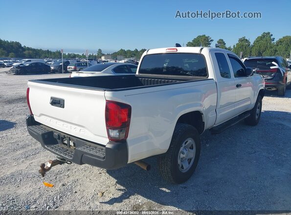 5TFRX5GN2LX182877 2020 TOYOTA TACOMA Белый Задняя правая четверть