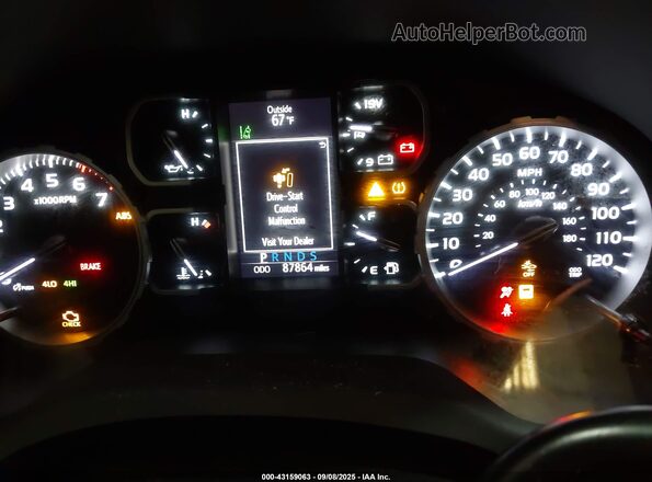 5TFUY5F12LX903317 2020 TOYOTA TUNDRA Gray Հետևի նստատեղերի տեսք