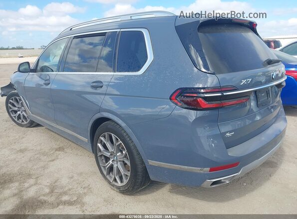 5UX23EM02P9R91424 2023 BMW X7 Gray Հետևի ձախ