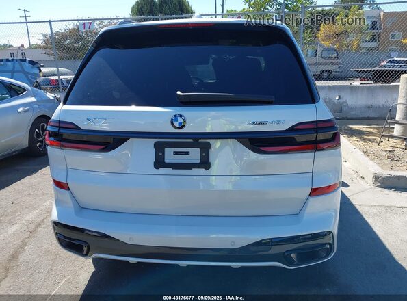 5UX23EM06R9U25642 2024 BMW X7 White 