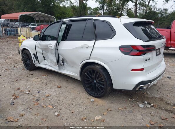 5UX23EU08R9S18430 2024 BMW X5 White უკანა მარცხენა