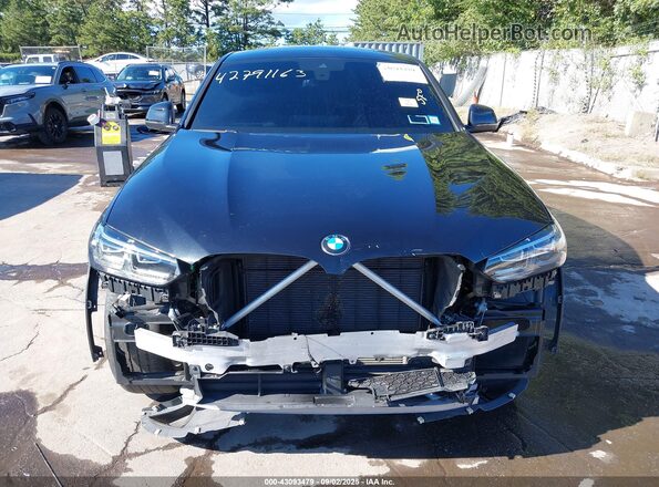 5UX33DT00R9T88295 2024 BMW X4 Black Widok z przodu