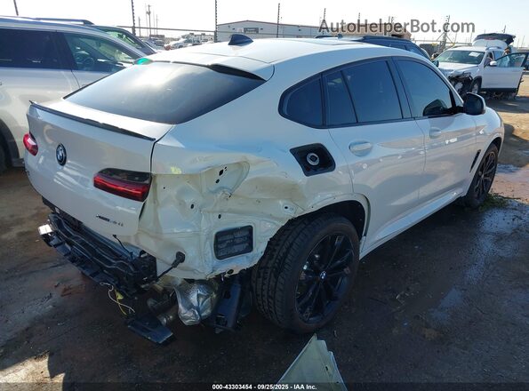 5UX33DT07S9019942 2025 BMW X4 White Задня права чверть