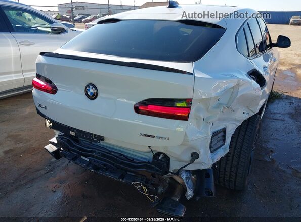 5UX33DT07S9019942 2025 BMW X4 White Вид спереду