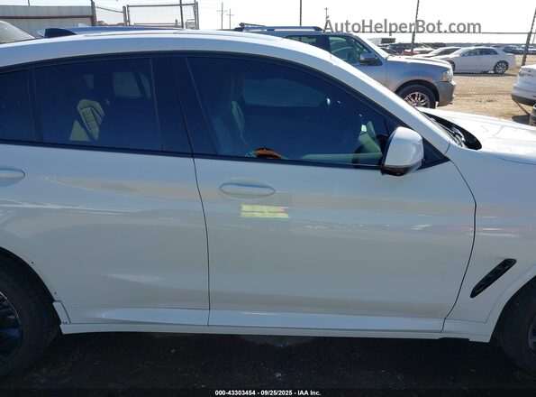 5UX33DT07S9019942 2025 BMW X4 White Панорамний вид салону 360°