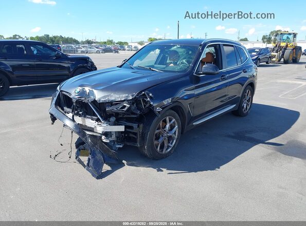 5UX43DP01R9T76218 2024 BMW X3 Black 