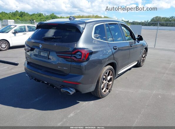 5UX43DP01R9T76218 2024 BMW X3 Black 
