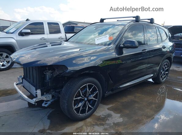5UX43DP01R9U82989 2024 BMW X3 Black Front left