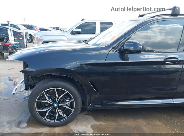 5UX43DP01R9U82989 2024 BMW X3 Black 