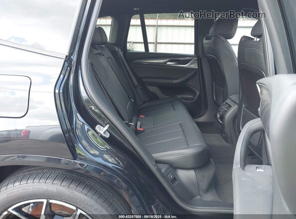 5UX43DP01R9U82989 2024 BMW X3 Black VIN sticker view