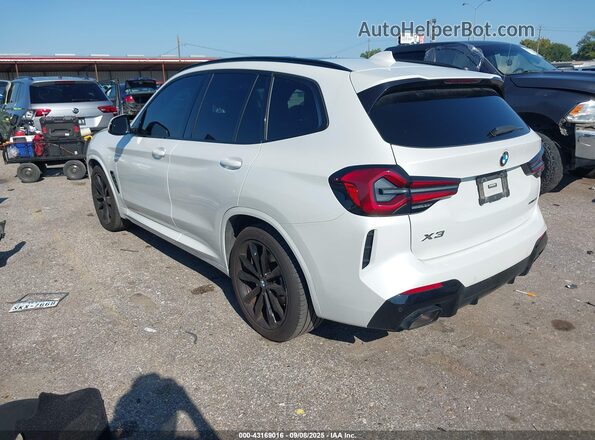 5UX43DP08P9P16445 2023 BMW X3 White Tył lewy
