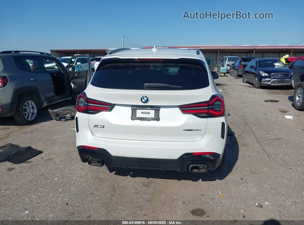 5UX43DP08P9P16445 2023 BMW X3 White 
