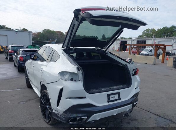 5UX43EX00R9T36315 2024 BMW X6 White Rear left