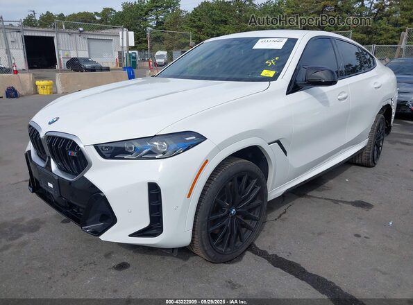 5UX43EX00R9T36315 2024 BMW X6 White Front left