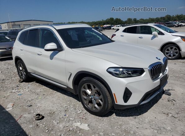 5UX53DP02R9T62901 2024 BMW X3 White 