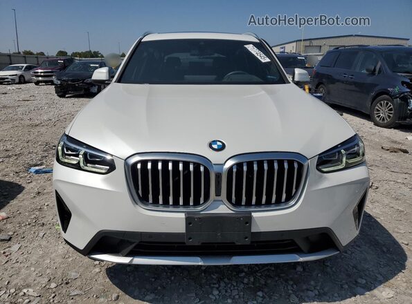5UX53DP02R9T62901 2024 BMW X3 White 