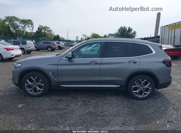 5UX53DP02R9U82987 2024 BMW X3 Серый Панорамный вид салона 360°