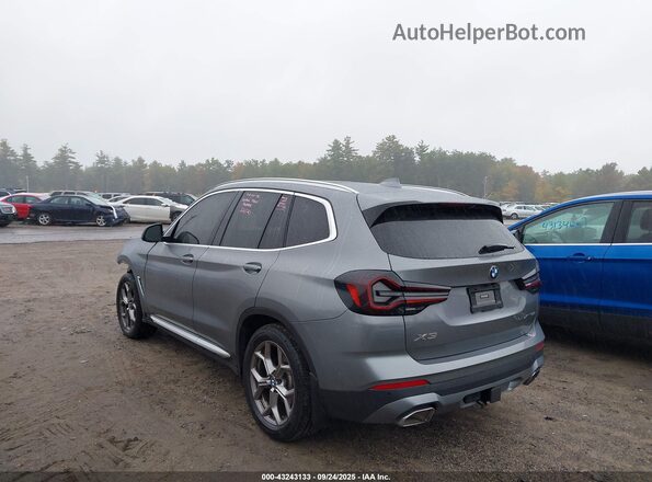 5UX53DP0XP9P36197 2023 BMW X3 Gray უკანა მარცხენა