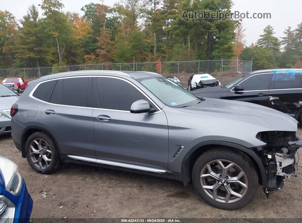 5UX53DP0XP9P36197 2023 BMW X3 Gray უკანა სალონის ხედი