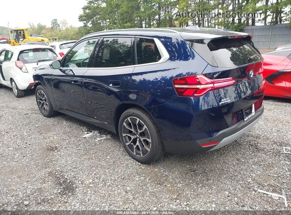 5UX53GP07S9127319 2025 BMW X3 Blue Rear left