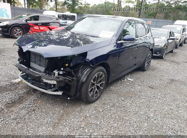 5UX53GP07S9127319 2025 BMW X3 Blue Front left