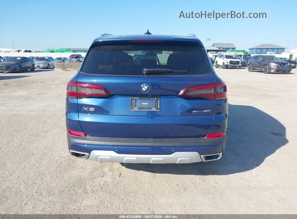 5UXCR4C00M9F95358 2021 BMW X5 Синий 