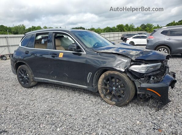 5UXCR4C02L9B22592 2020 BMW X5 Black Front right