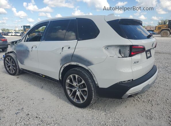 5UXCR4C05P9N48649 2023 BMW X5 White 