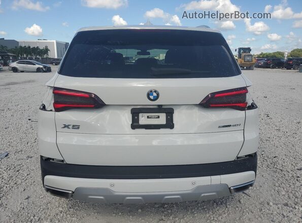 5UXCR4C05P9N48649 2023 BMW X5 White 