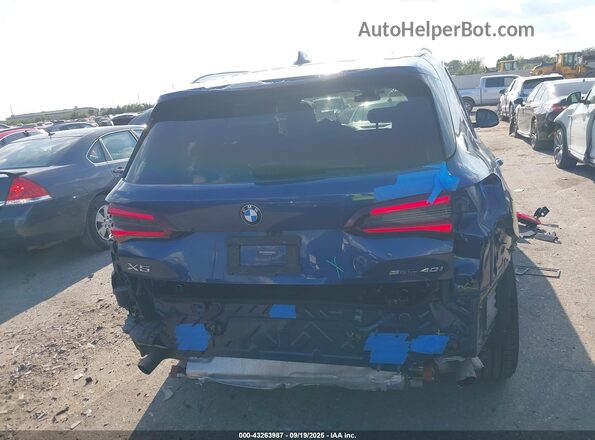 5UXCR4C07L9C49693 2020 BMW X5 Dark Blue 