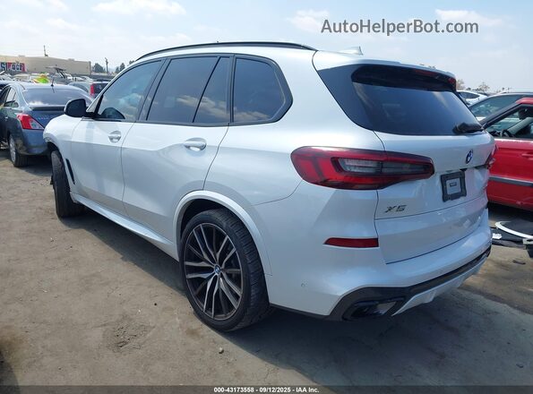 5UXCR4C07P9R91840 2023 BMW X5 White Հետևի ձախ