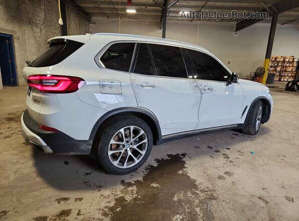 5UXCR6C01L9B87431 2020 BMW X5 White Задня права чверть