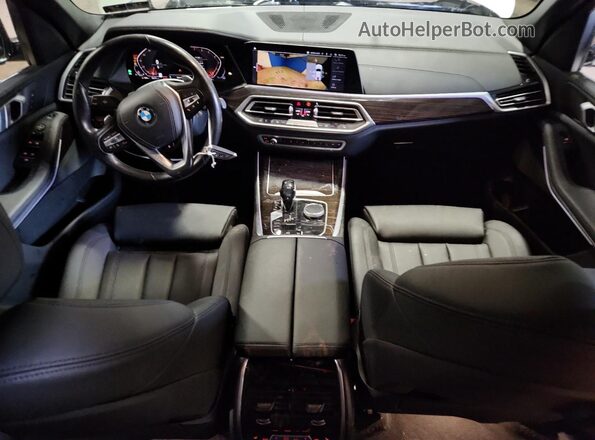 5UXCR6C01L9B87431 2020 BMW X5 White Вид панелі приладів