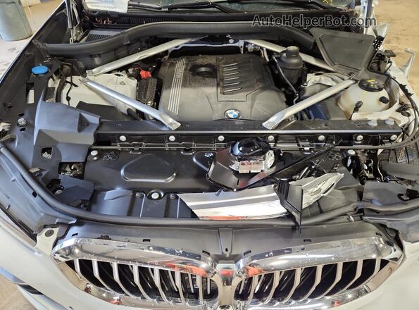 5UXCR6C01L9B87431 2020 BMW X5 White Вид підкапотного простору
