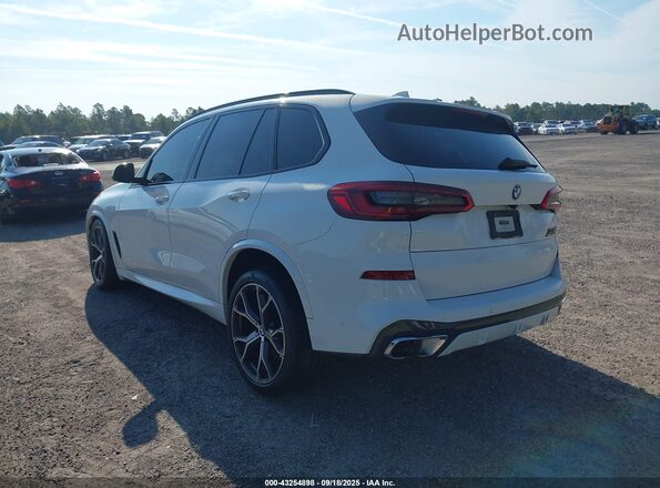 5UXCR6C01LLL65998 2020 BMW X5 White Հետևի ձախ