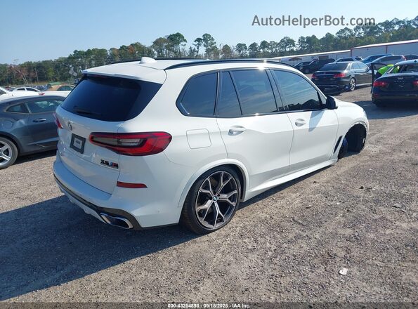 5UXCR6C01LLL65998 2020 BMW X5 White Հետևի աջ