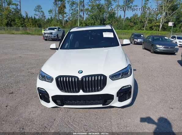 5UXCR6C01LLL65998 2020 BMW X5 White Սարքավորումների վահանակի տեսք