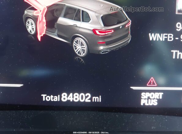 5UXCR6C01LLL65998 2020 BMW X5 White 