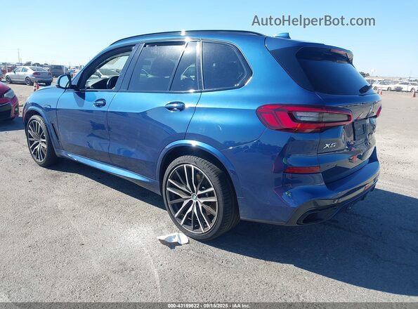 5UXCR6C03LLL74881 2020 BMW X5 Dark Blue უკანა მარცხენა