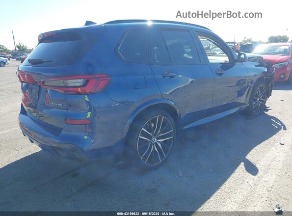 5UXCR6C03LLL74881 2020 BMW X5 Dark Blue უკანა მარჯვენა