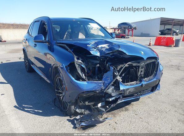 5UXCR6C03LLL74881 2020 BMW X5 Dark Blue წინა ხედი