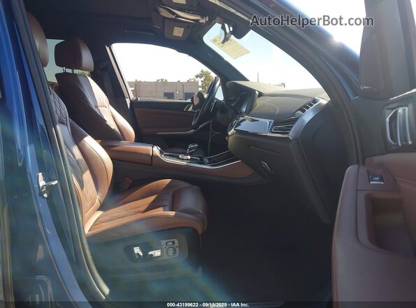 5UXCR6C03LLL74881 2020 BMW X5 Dark Blue წინა სალონის ხედი