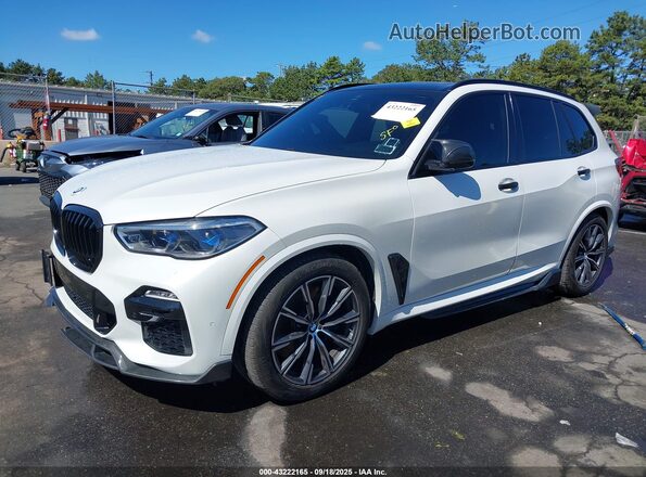 5UXCR6C04LLL76123 2020 BMW X5 White 