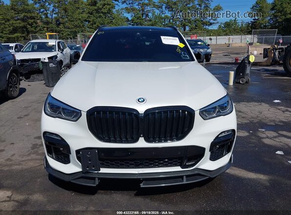 5UXCR6C04LLL76123 2020 BMW X5 White 
