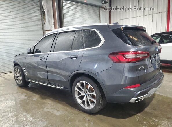 5UXCR6C05L9C87306 2020 BMW X5 Charcoal Задня ліва чверть
