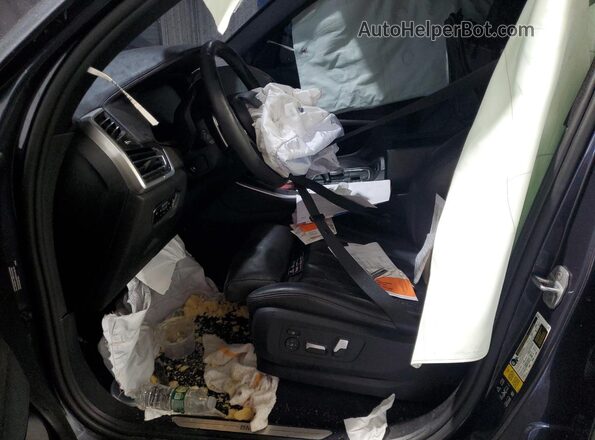5UXCR6C05L9C87306 2020 BMW X5 Charcoal Вид салону спереду